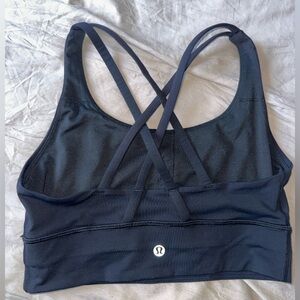 Lululemon energy bra longline *medium support B-D cups in black